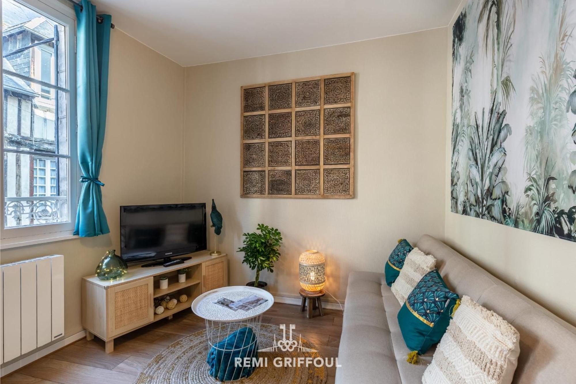 Emeraude Cozy Nest 3 Heart Of Historic District 2 Guests Онфлёр Экстерьер фото